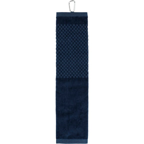 3.5lb./doz. 5.25x22in Scrubber Golf Towel - Etchified - GearOne - 2091-03BK