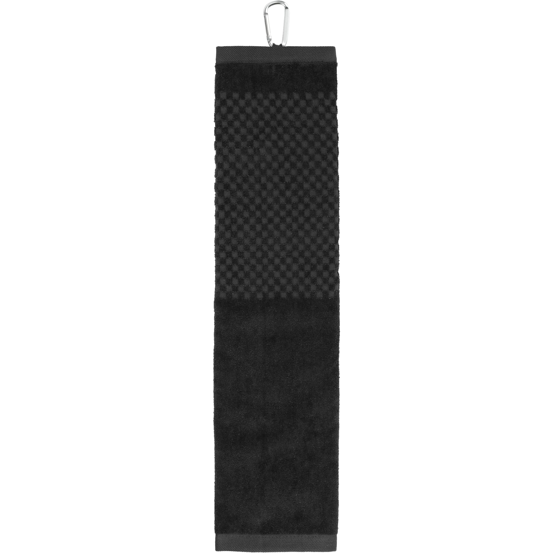 3.5lb./doz. 5.25x22in Scrubber Golf Towel - Etchified - GearOne - 2091-03BK