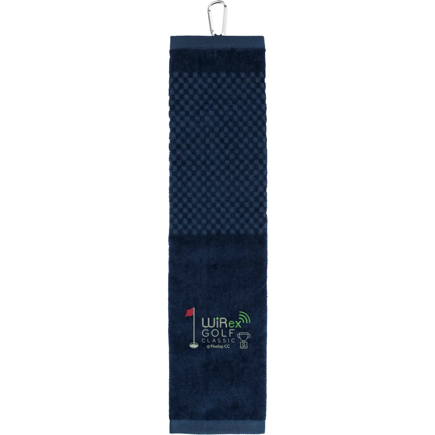 3.5lb./doz. 5.25x22in Scrubber Golf Towel - Etchified - GearOne - 2091-03NY