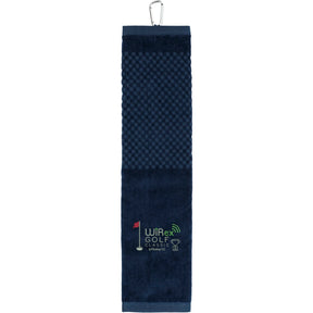 3.5lb./doz. 5.25x22in Scrubber Golf Towel - Etchified - GearOne - 2091-03NY