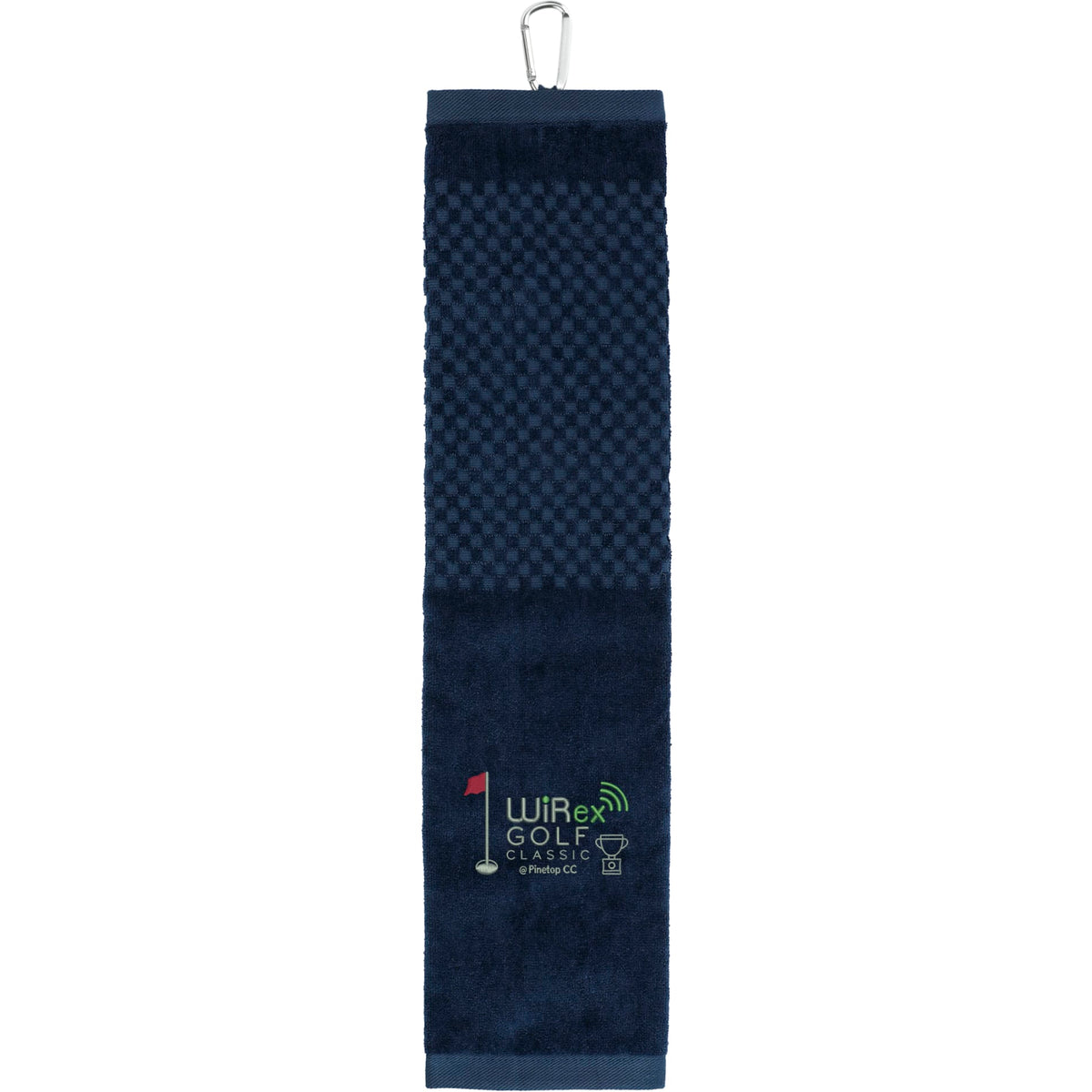 3.5lb./doz. 5.25x22in Scrubber Golf Towel - Etchified - GearOne - 2091-03NY