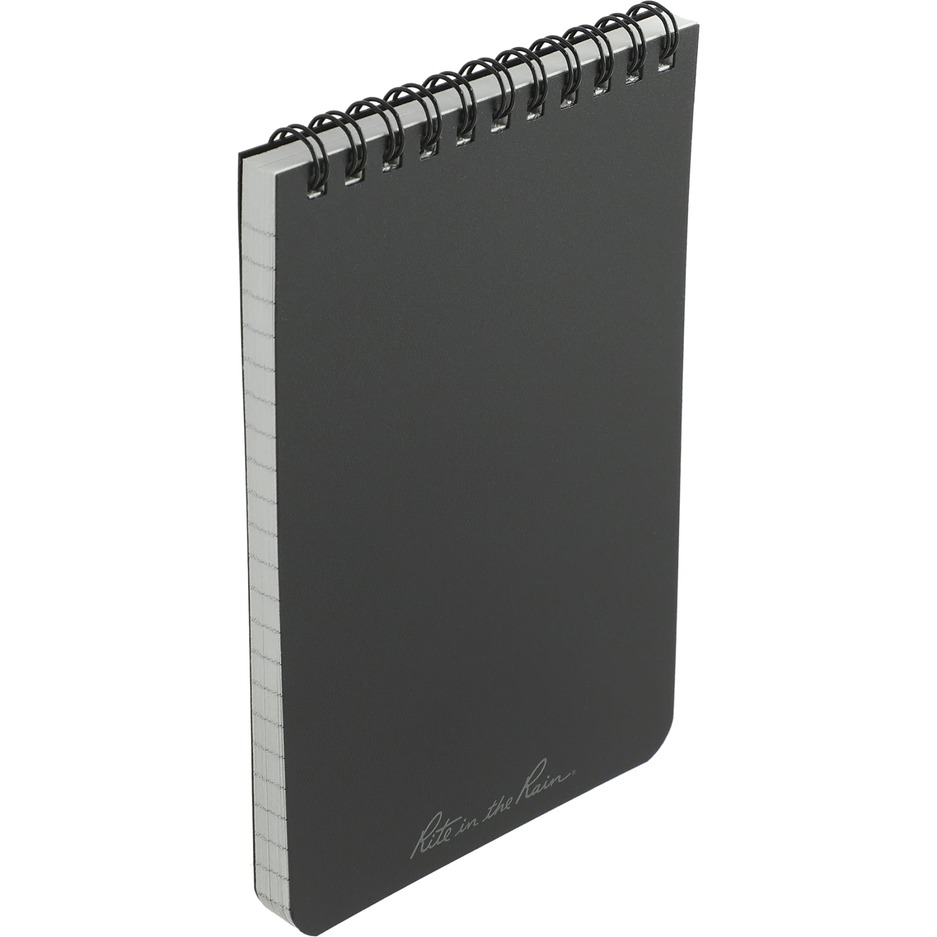 4” x 6” Rite in the Rain Top Spiral Notebook - Etchified - Rite in the Rain - 0913-02BK