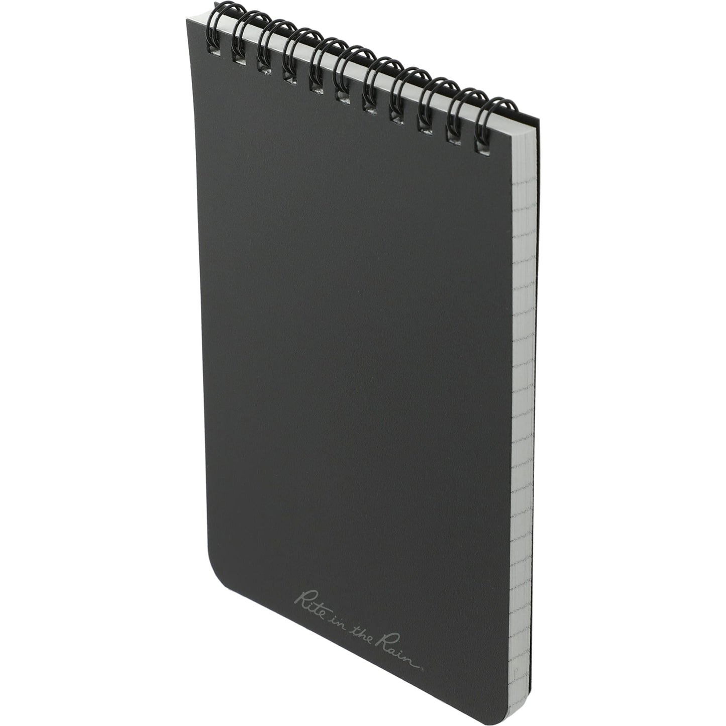 4” x 6” Rite in the Rain Top Spiral Notebook - Etchified - Rite in the Rain - 0913-02BK