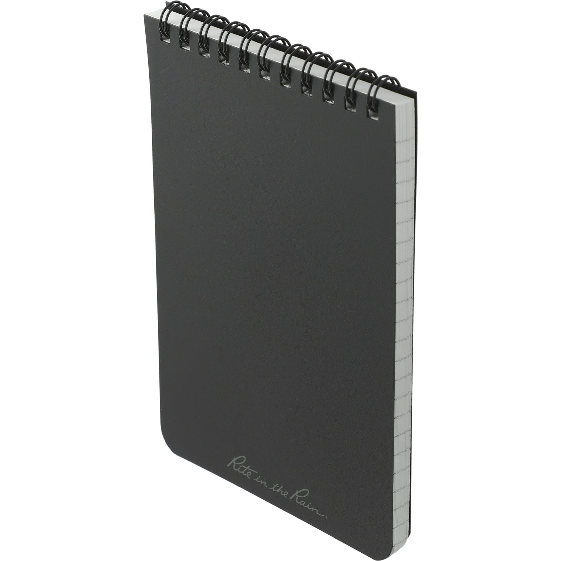 4” x 6” Rite in the Rain Top Spiral Notebook - Etchified - Rite in the Rain - 0913-02BK