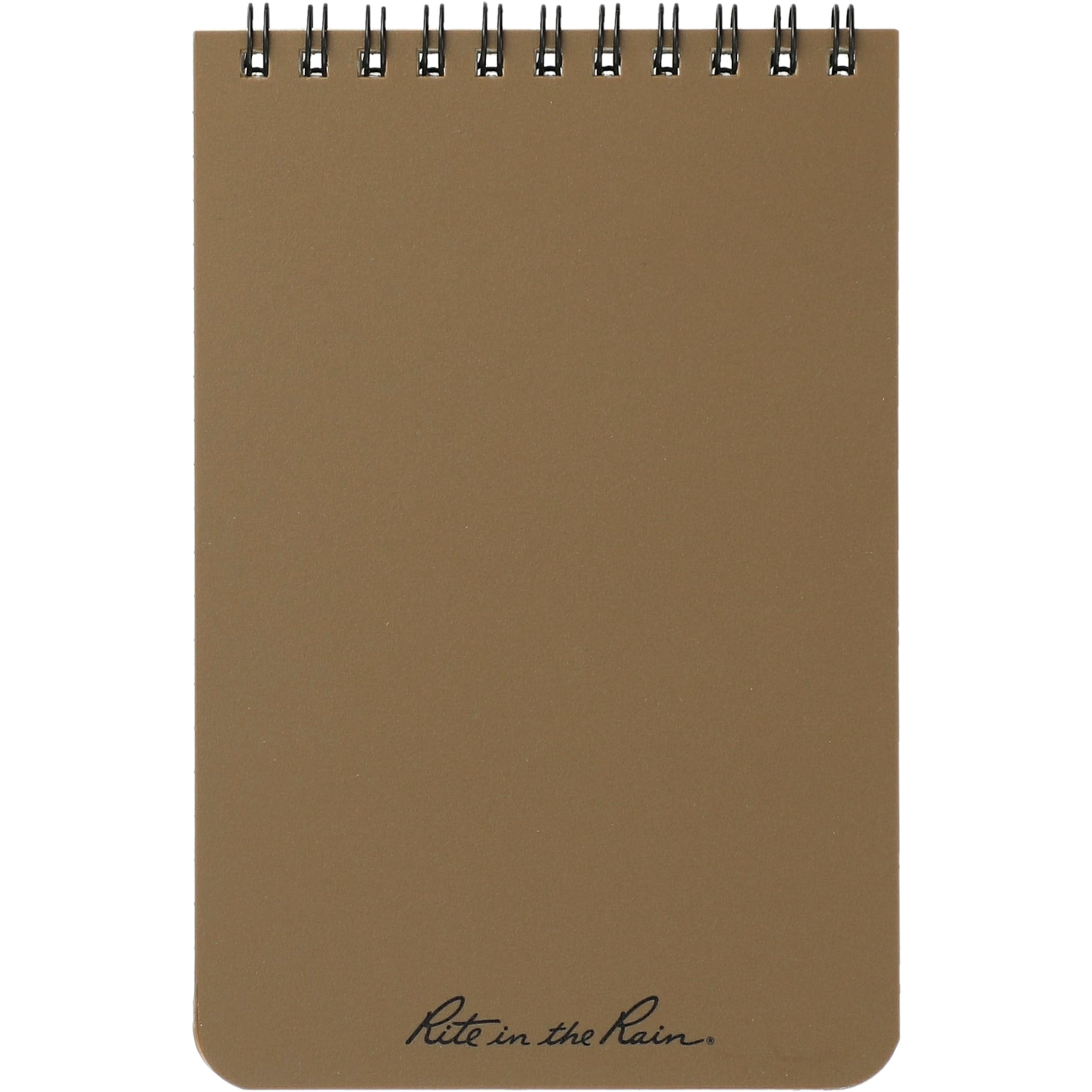 4” x 6” Rite in the Rain Top Spiral Notebook - Etchified - Rite in the Rain - 0913-02BK