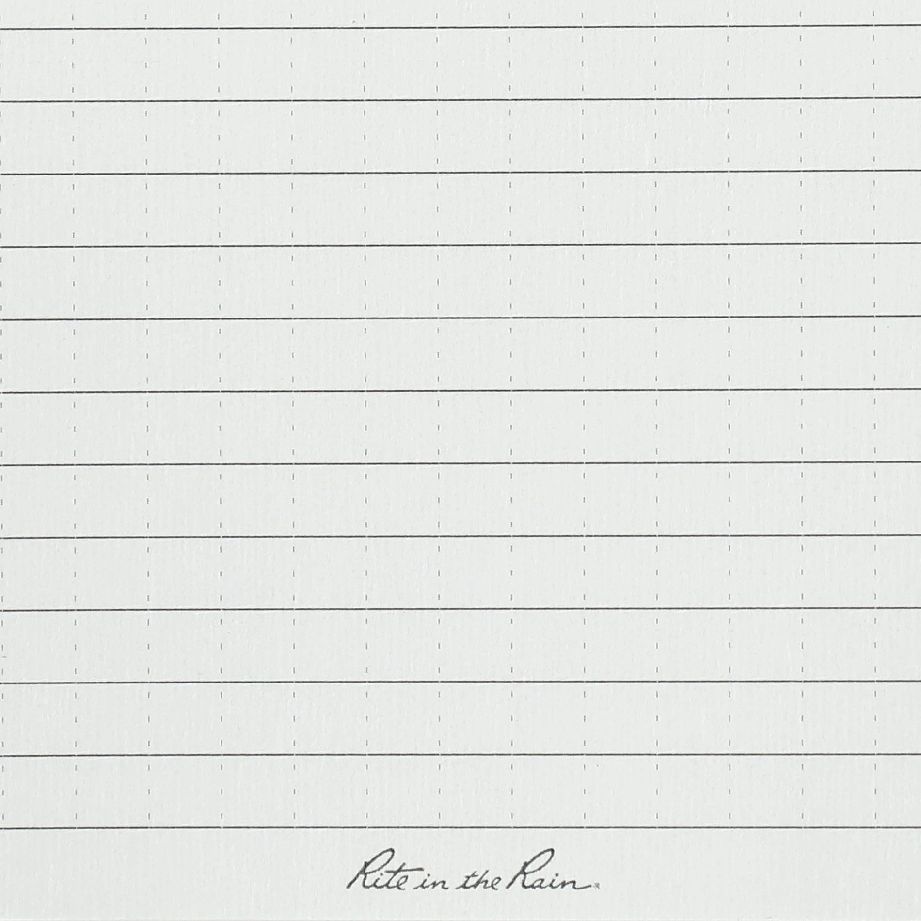 4” x 6” Rite in the Rain Top Spiral Notebook - Etchified - Rite in the Rain - 0913-02BK