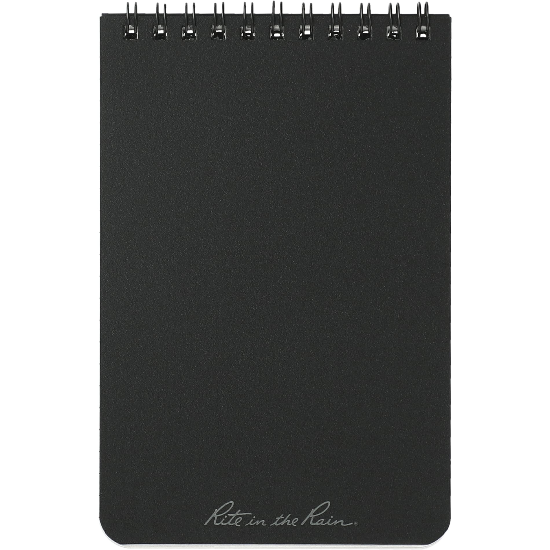 4” x 6” Rite in the Rain Top Spiral Notebook - Etchified - Rite in the Rain - 0913-02BK