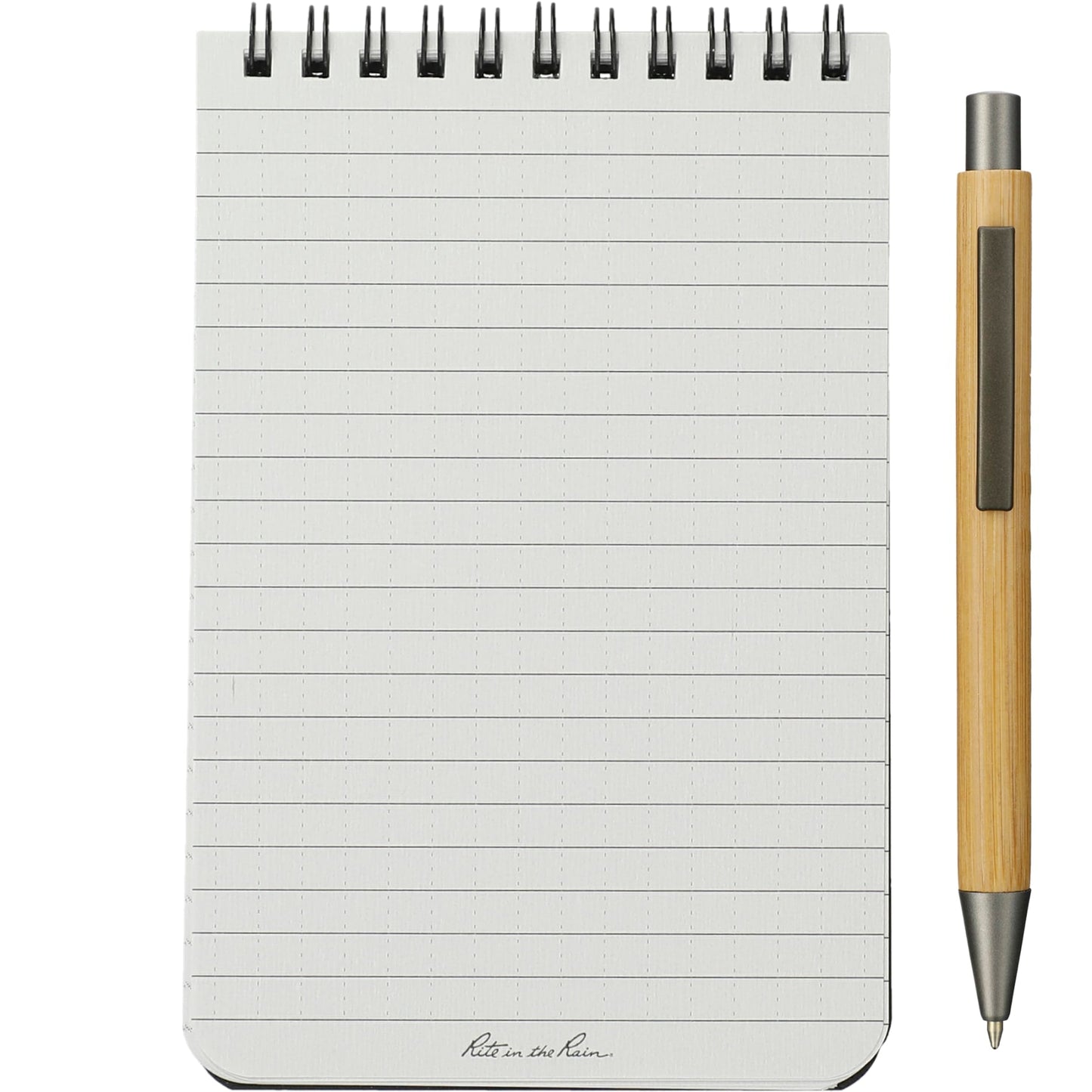 4” x 6” Rite in the Rain Top Spiral Notebook - Etchified - Rite in the Rain - 0913-02BK