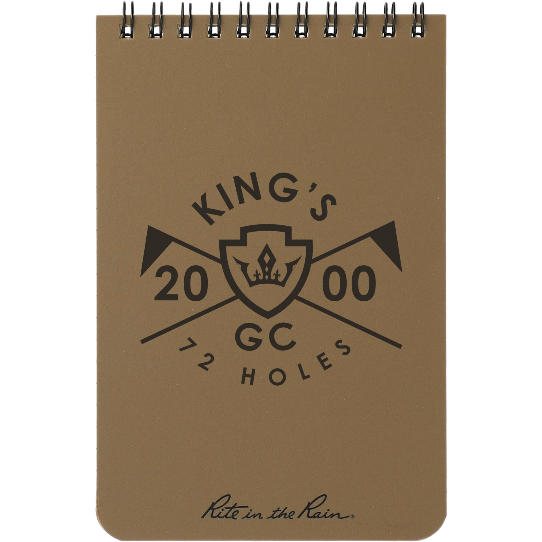 4” x 6” Rite in the Rain Top Spiral Notebook - Etchified - Rite in the Rain - 0913-02TN