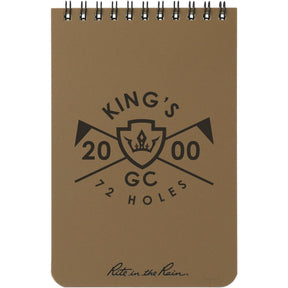4” x 6” Rite in the Rain Top Spiral Notebook - Etchified - Rite in the Rain - 0913-02TN