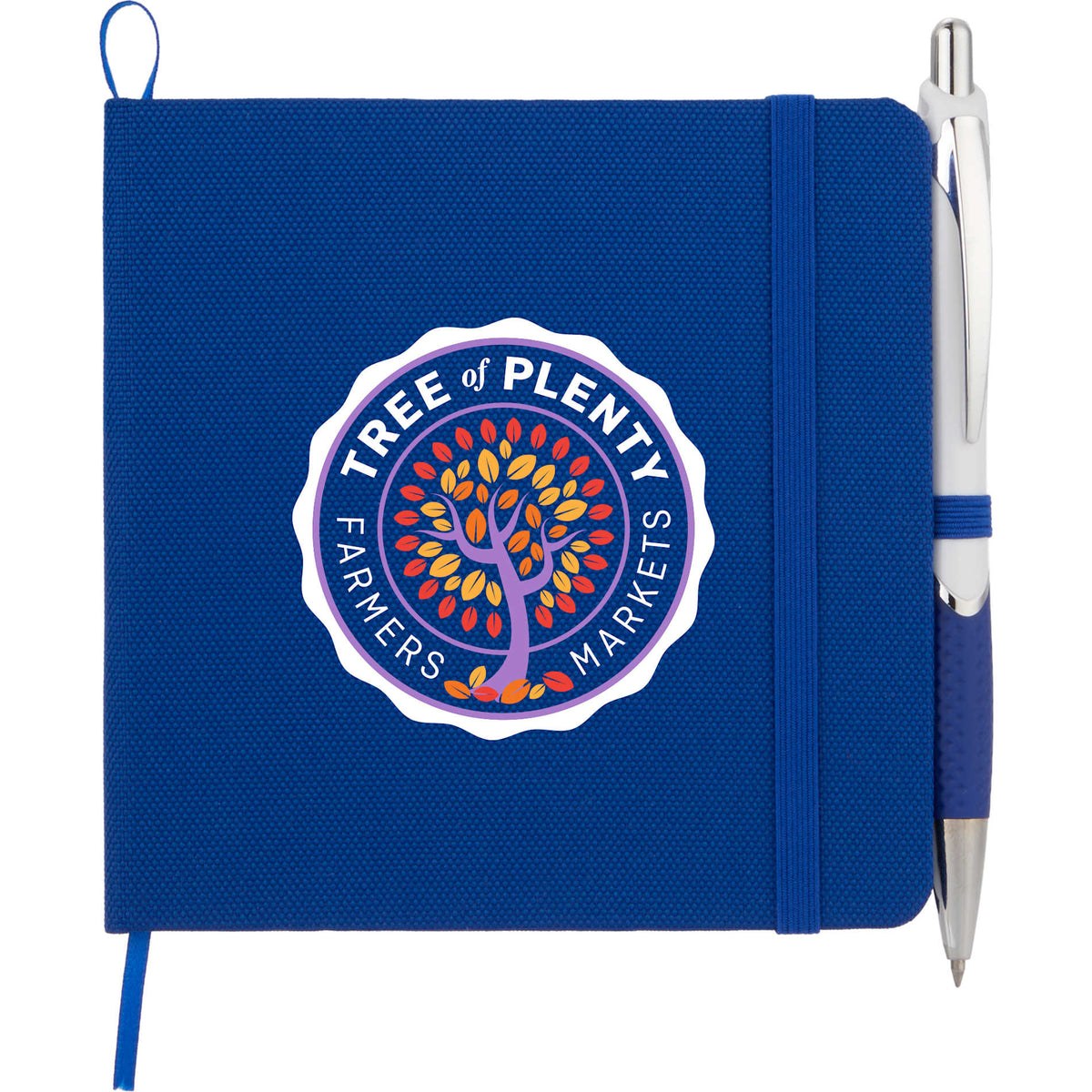 4.7" x 4.7" Remark Recycled Square Notebook - Etchified - Etchified - SM-5345BL