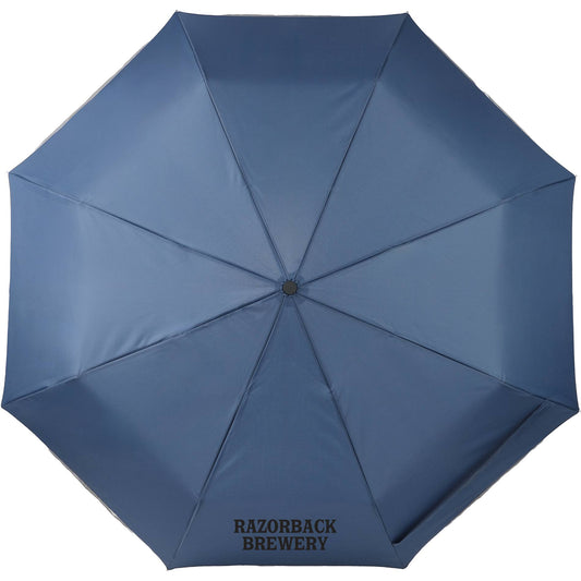 48" RPET Umbrella w/ Reflective Trim - Etchified - Etchified - 5050-08NY