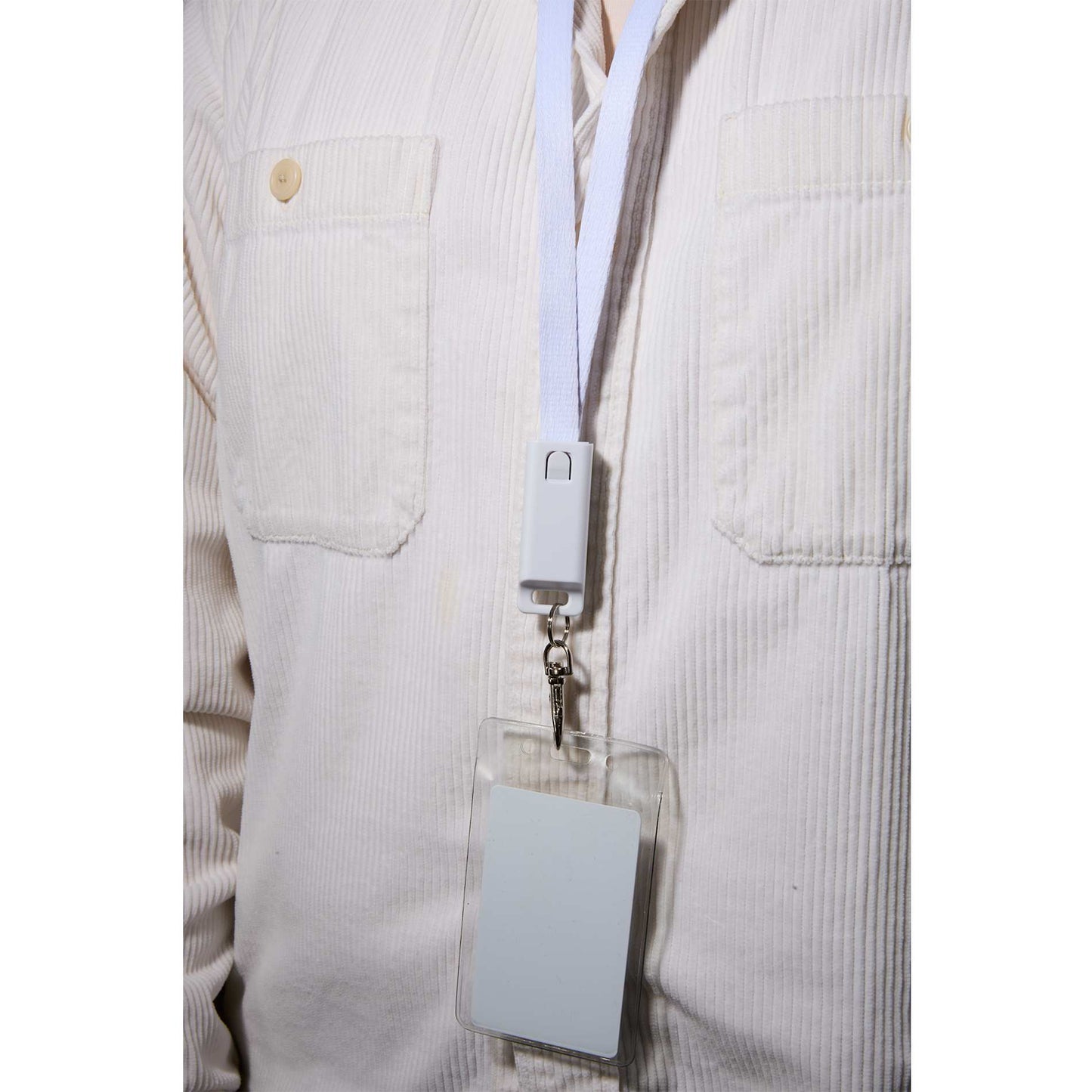5 - in - 1 40W PD Charging Cable Lanyard - Etchified - Etchified - SM-2850WH