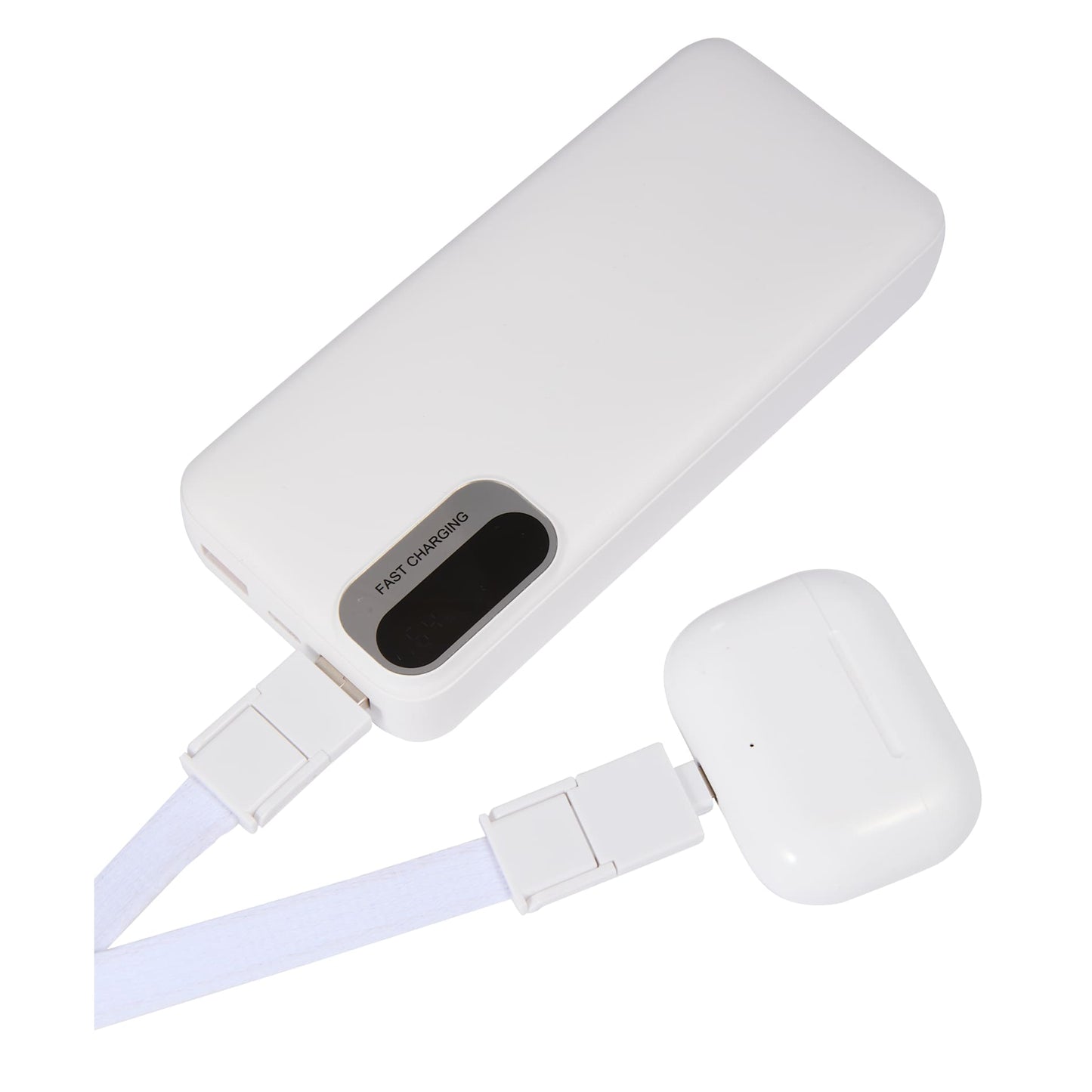 5 - in - 1 40W PD Charging Cable Lanyard - Etchified - Etchified - SM-2850WH