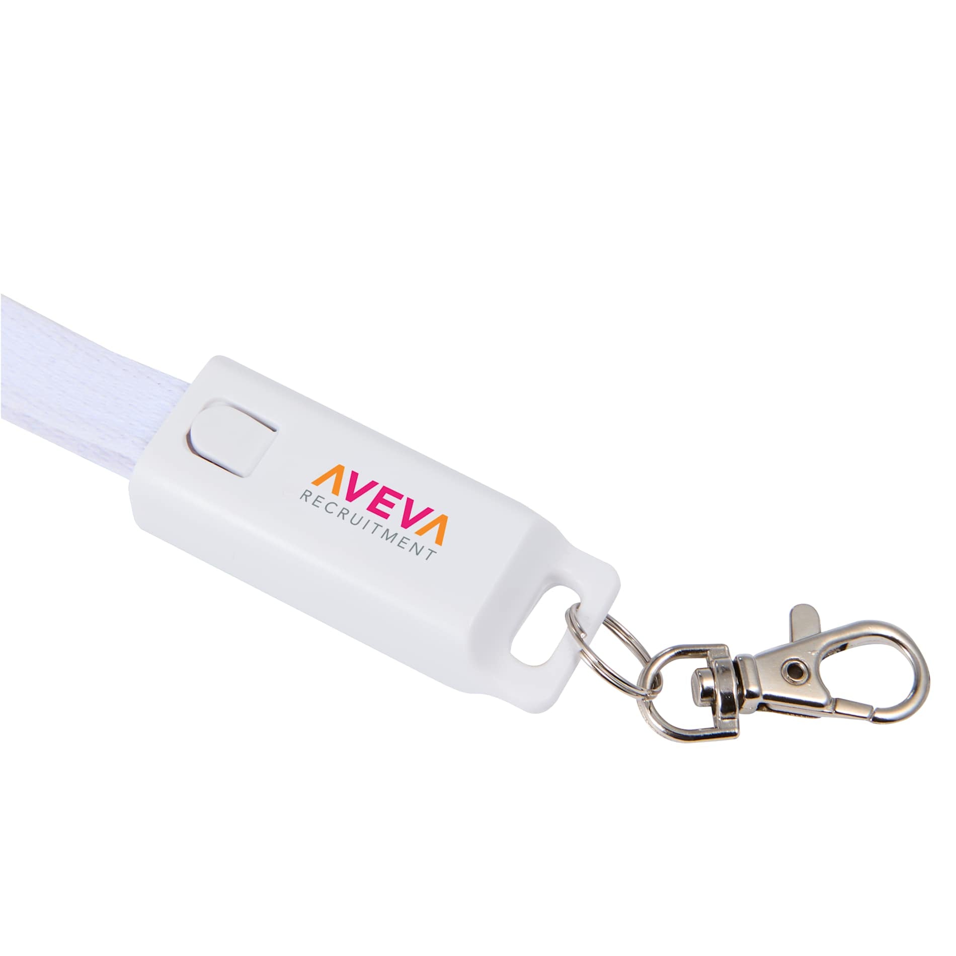 5 - in - 1 40W PD Charging Cable Lanyard - Etchified - Etchified - SM-2850WH
