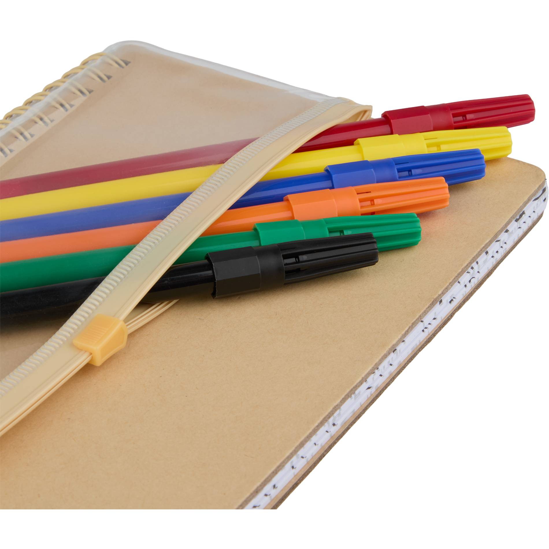 5" x 7" FSC® Mix Doodle Notebook with Markers? - Etchified - Etchified - SM-5346NT