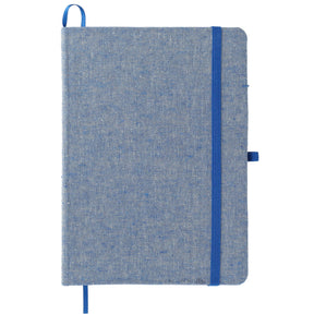 5" x 7" FSC® Mix Recycled Cotton Bound Notebook - Etchified - GearOne - SM-3556NT