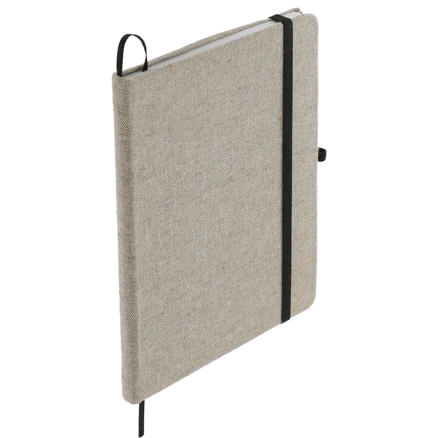 5" x 7" FSC® Mix Recycled Cotton Bound Notebook - Etchified - GearOne - SM-3556NT