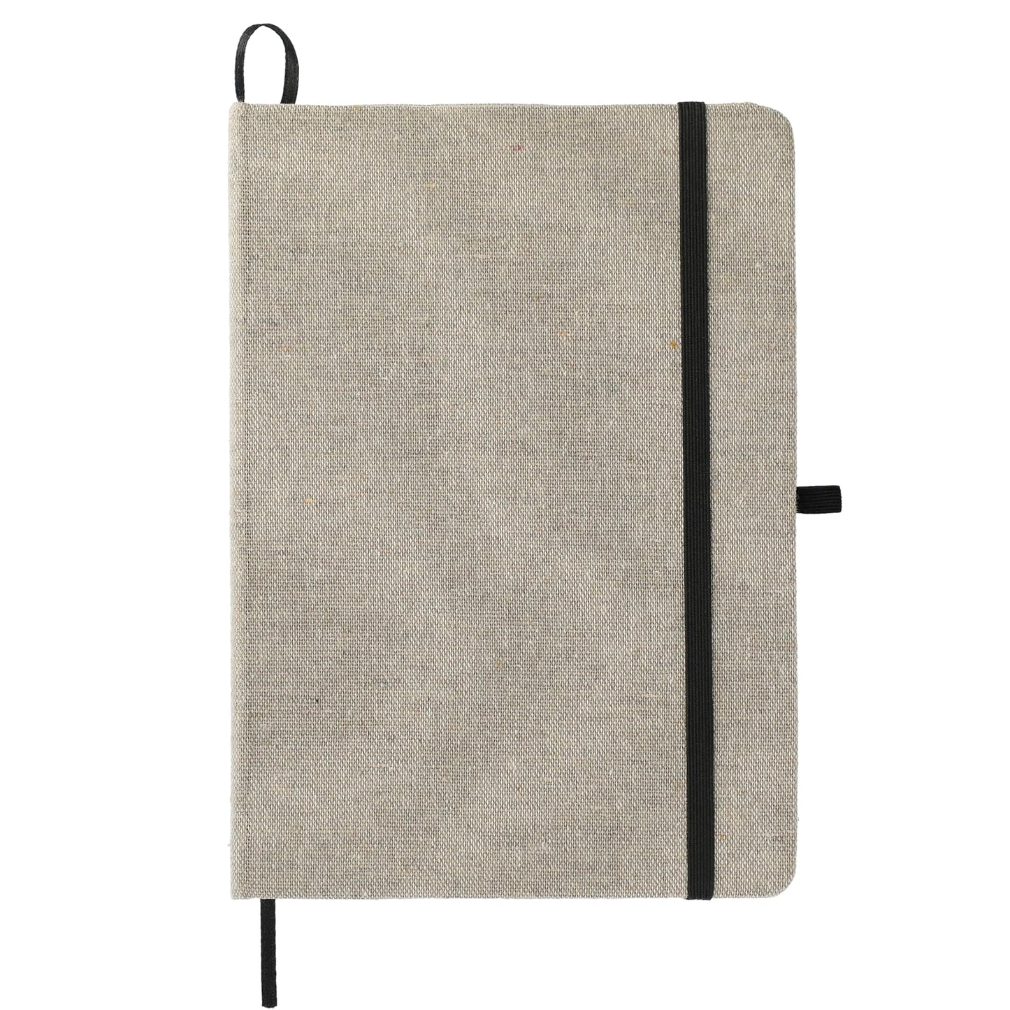 5" x 7" FSC® Mix Recycled Cotton Bound Notebook - Etchified - GearOne - SM-3556NT