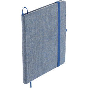 5" x 7" FSC® Mix Recycled Cotton Bound Notebook - Etchified - GearOne - SM-3556NT