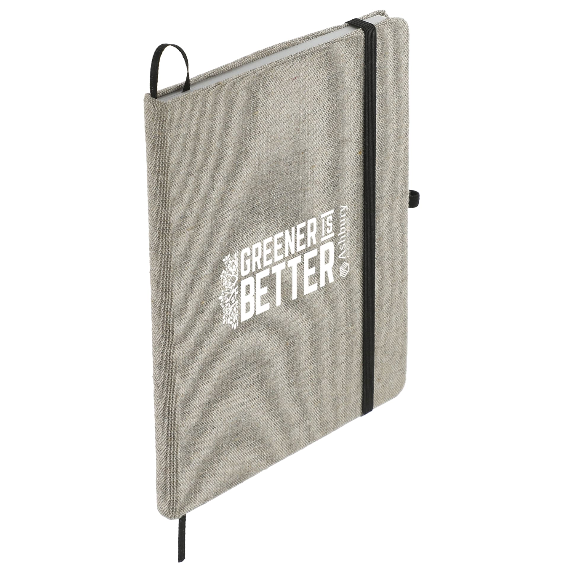 5" x 7" FSC® Mix Recycled Cotton Bound Notebook - Etchified - GearOne - SM-3556NT