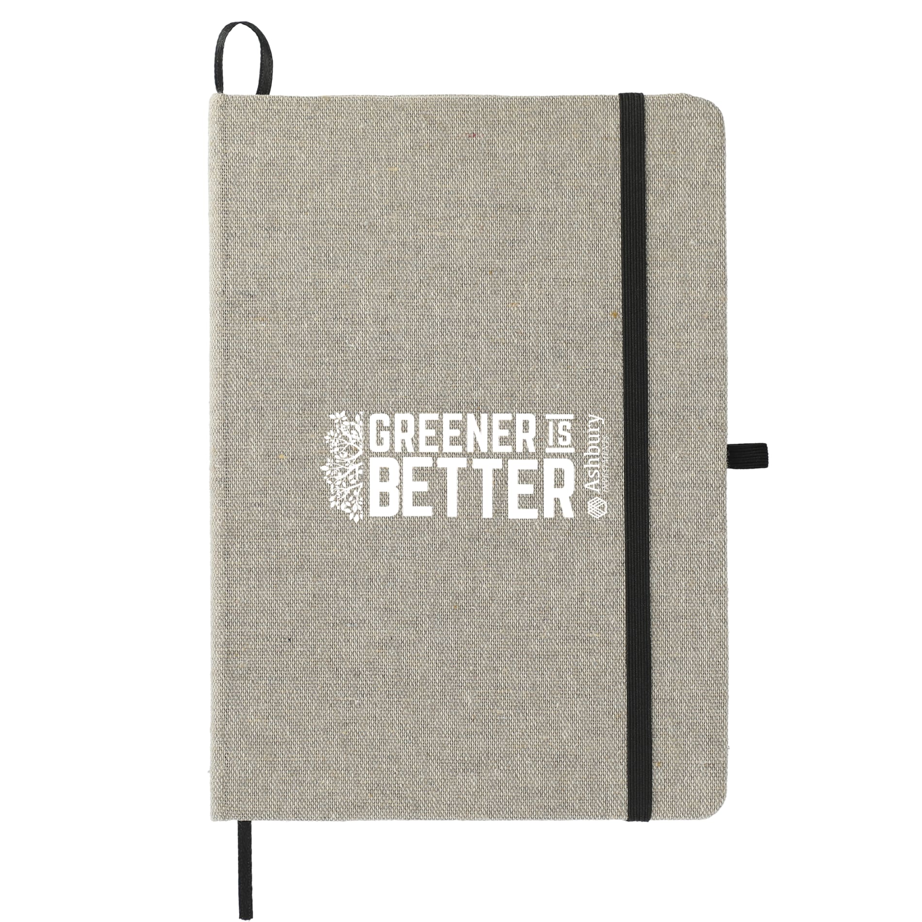5" x 7" FSC® Mix Recycled Cotton Bound Notebook - Etchified - GearOne - SM-3556NT