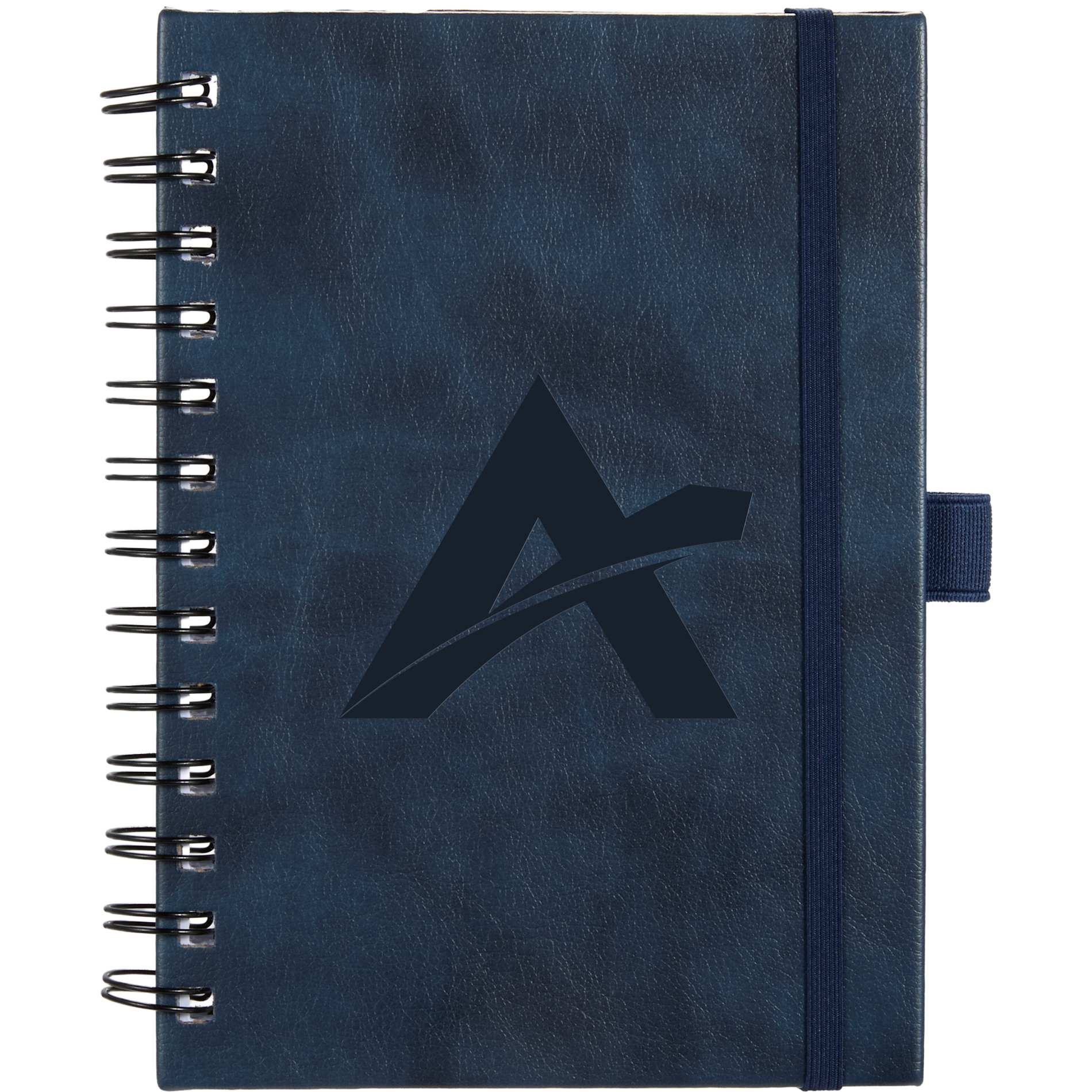 5” x 7” FSC® Recycled Morano Spiral Journal - Etchified - PCNA (Leed's/Bullet/Trimark) - 2900-58NY