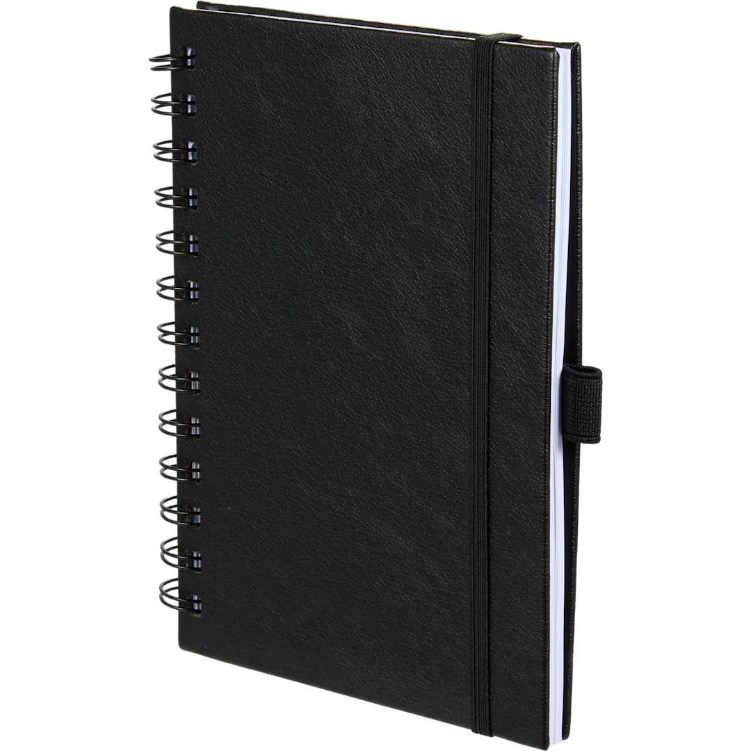 5” x 7” FSC® Recycled Morano Spiral Journal - Etchified - PCNA (Leed's/Bullet/Trimark) - 2900-58NY
