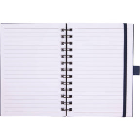 5” x 7” FSC® Recycled Morano Spiral Journal - Etchified - PCNA (Leed's/Bullet/Trimark) - 2900-58NY