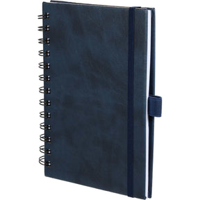 5” x 7” FSC® Recycled Morano Spiral Journal - Etchified - PCNA (Leed's/Bullet/Trimark) - 2900-58NY