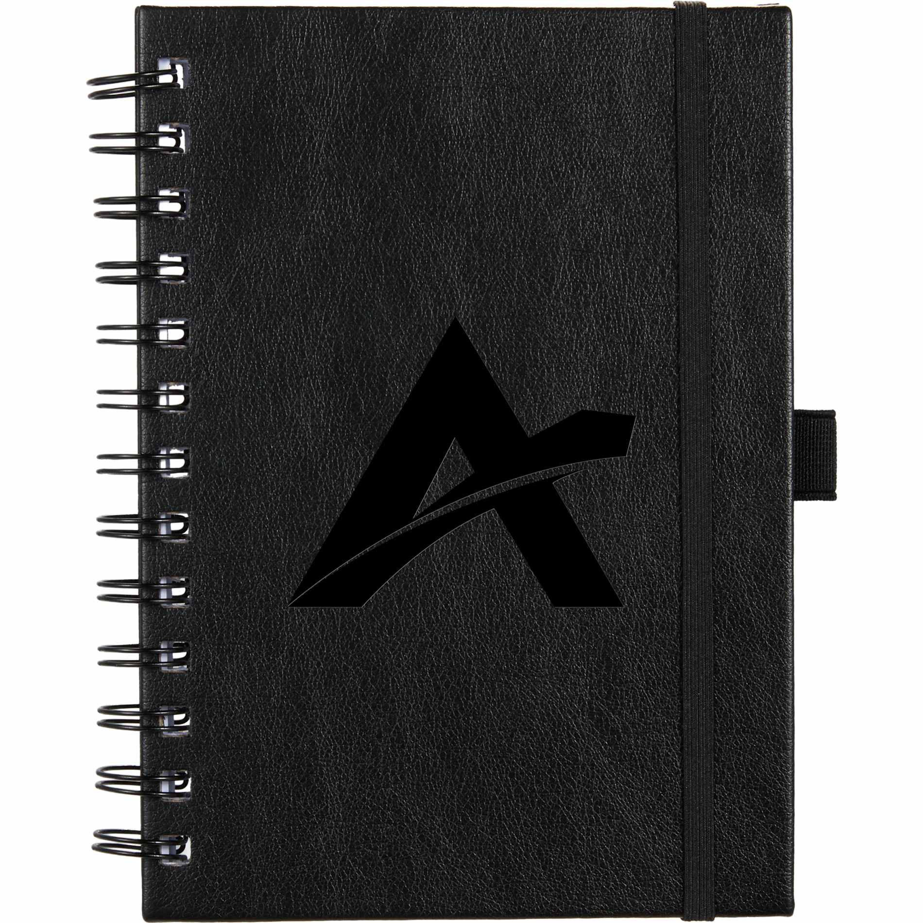 5” x 7” FSC® Recycled Morano Spiral Journal - Etchified - PCNA (Leed's/Bullet/Trimark) - 2900-58NY