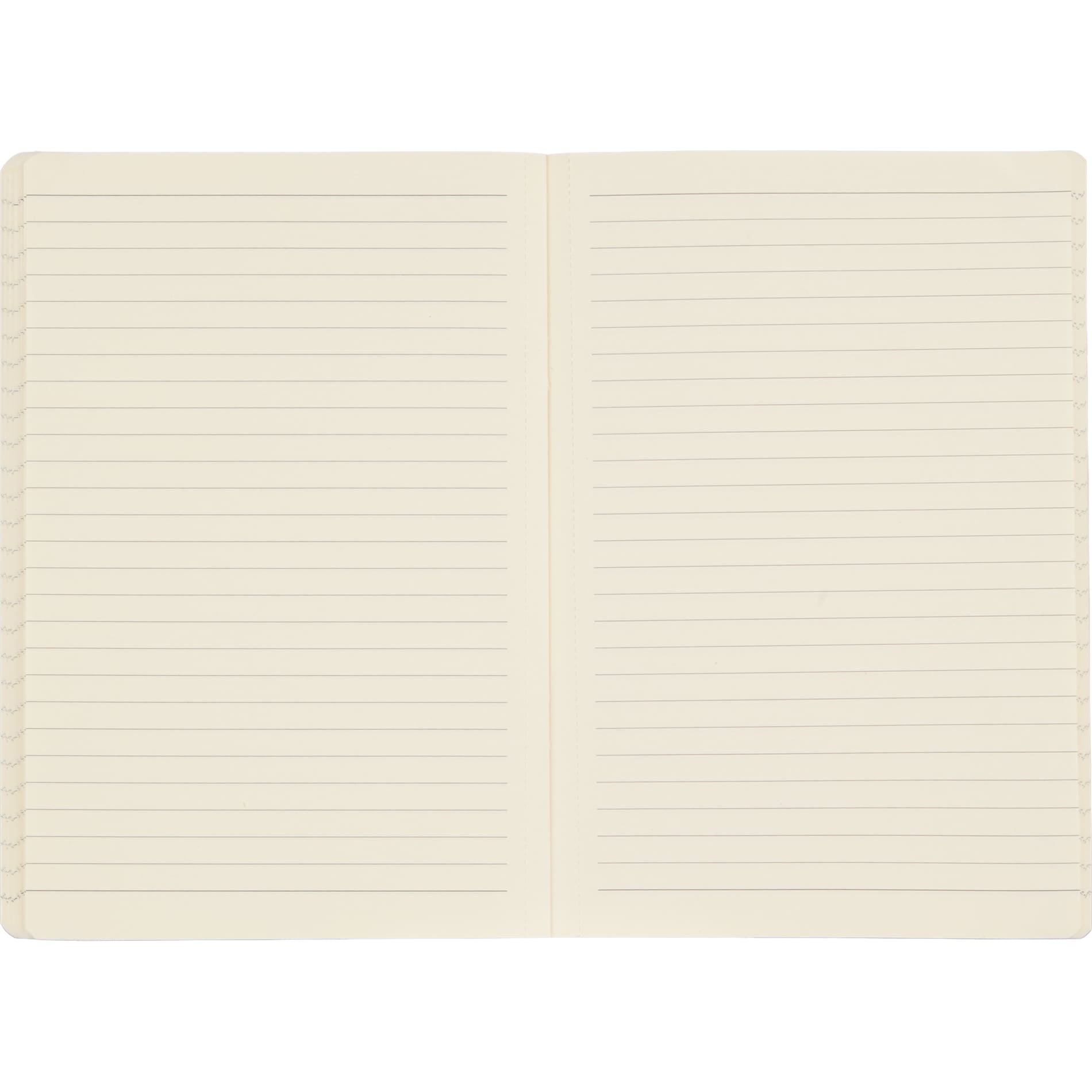 5.5” x 8” FSC ® Recycled Mano Slim Meeting Journal - Etchified - Etchified - 2900-61BK