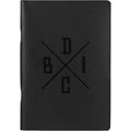 5.5” x 8” FSC ® Recycled Mano Slim Meeting Journal - Etchified - Etchified - 2900-61BK