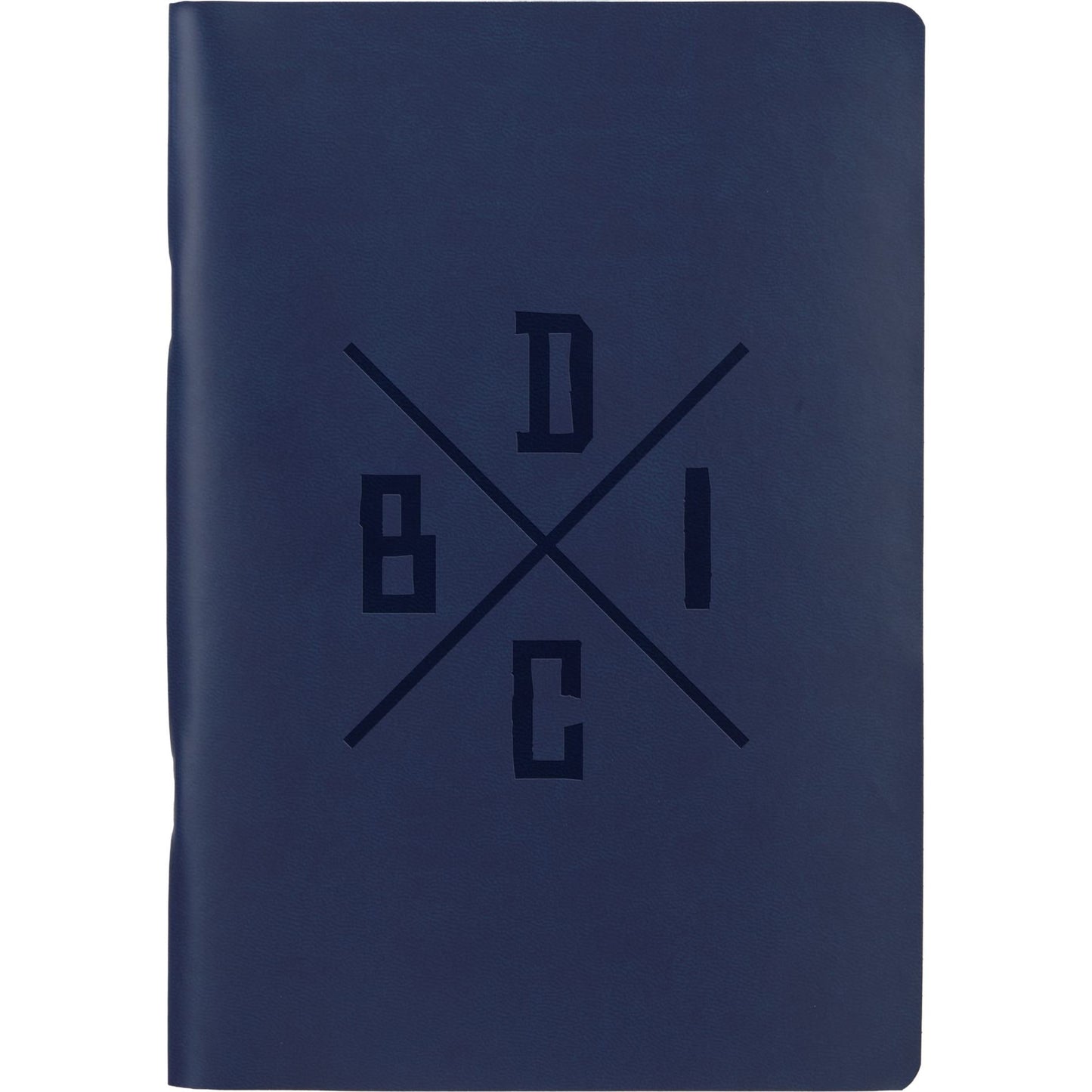 5.5” x 8” FSC ® Recycled Mano Slim Meeting Journal - Etchified - Etchified - 2900-61NY