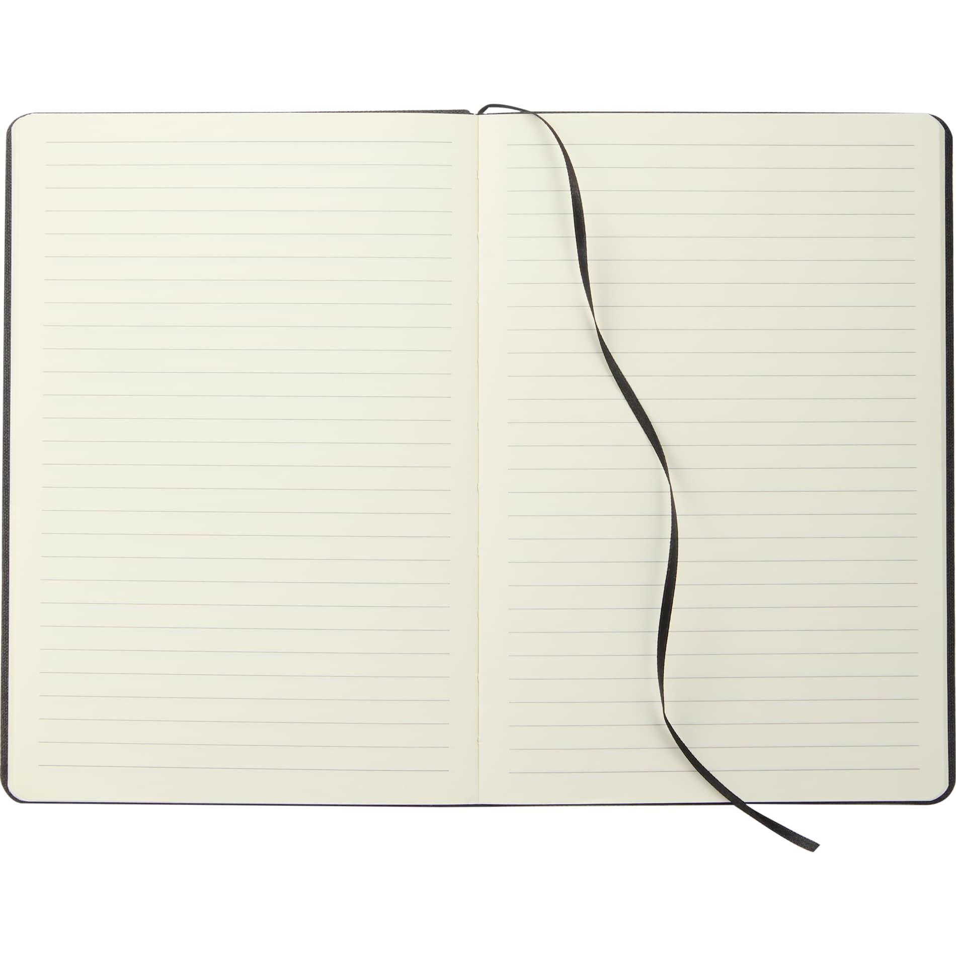 5.5" x 8.5" FSC® Recycled Mouse Pad Bound Notebook - Etchified - Etchified - SM-5320BK