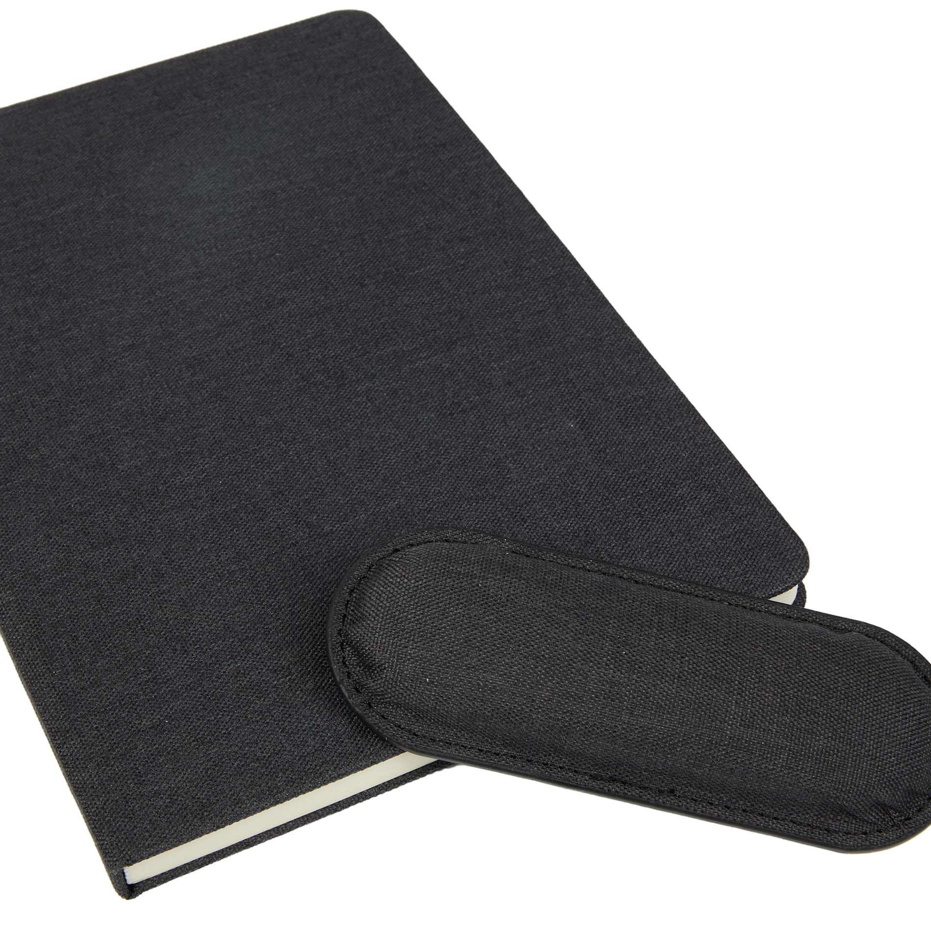 5.5" x 8.5" FSC® Recycled Mouse Pad Bound Notebook - Etchified - Etchified - SM-5320GY