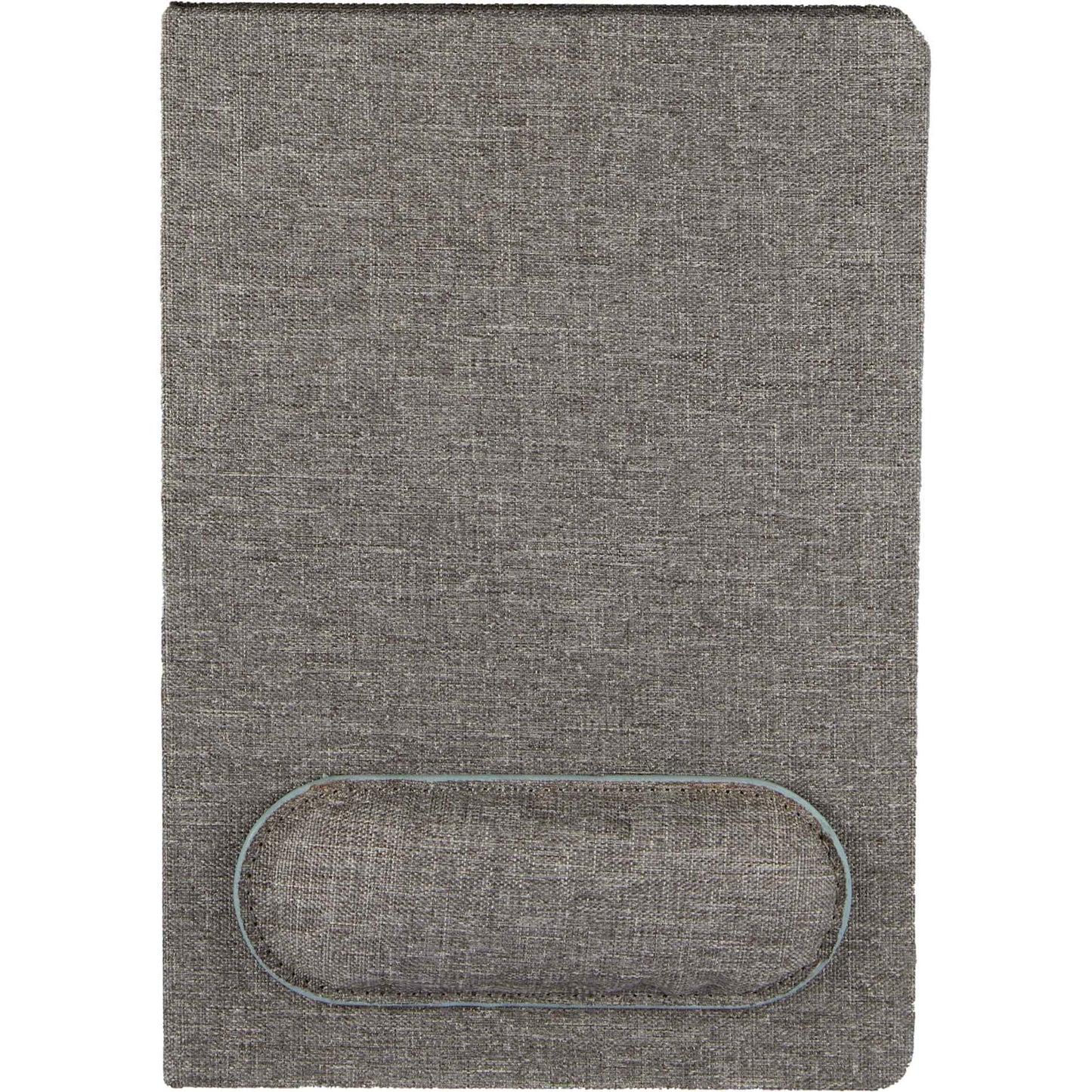 5.5" x 8.5" FSC® Recycled Mouse Pad Bound Notebook - Etchified - Etchified - SM-5320GY