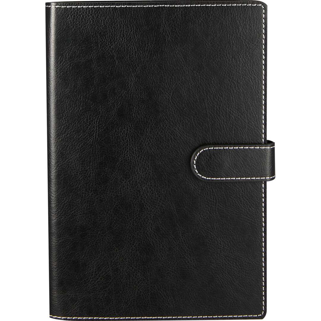5.5" x 8.5" Recycled Refillable Journal - Etchified - PCNA (Leed's/Bullet/Trimark) - SM-5316BK
