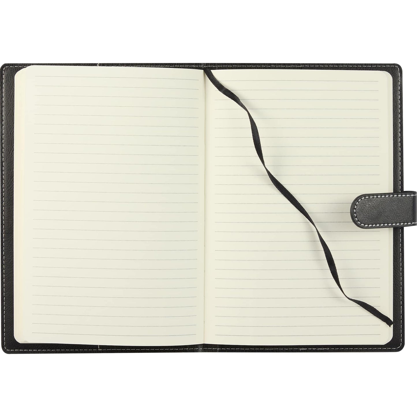 5.5" x 8.5" Recycled Refillable Journal - Etchified - PCNA (Leed's/Bullet/Trimark) - SM-5316BK