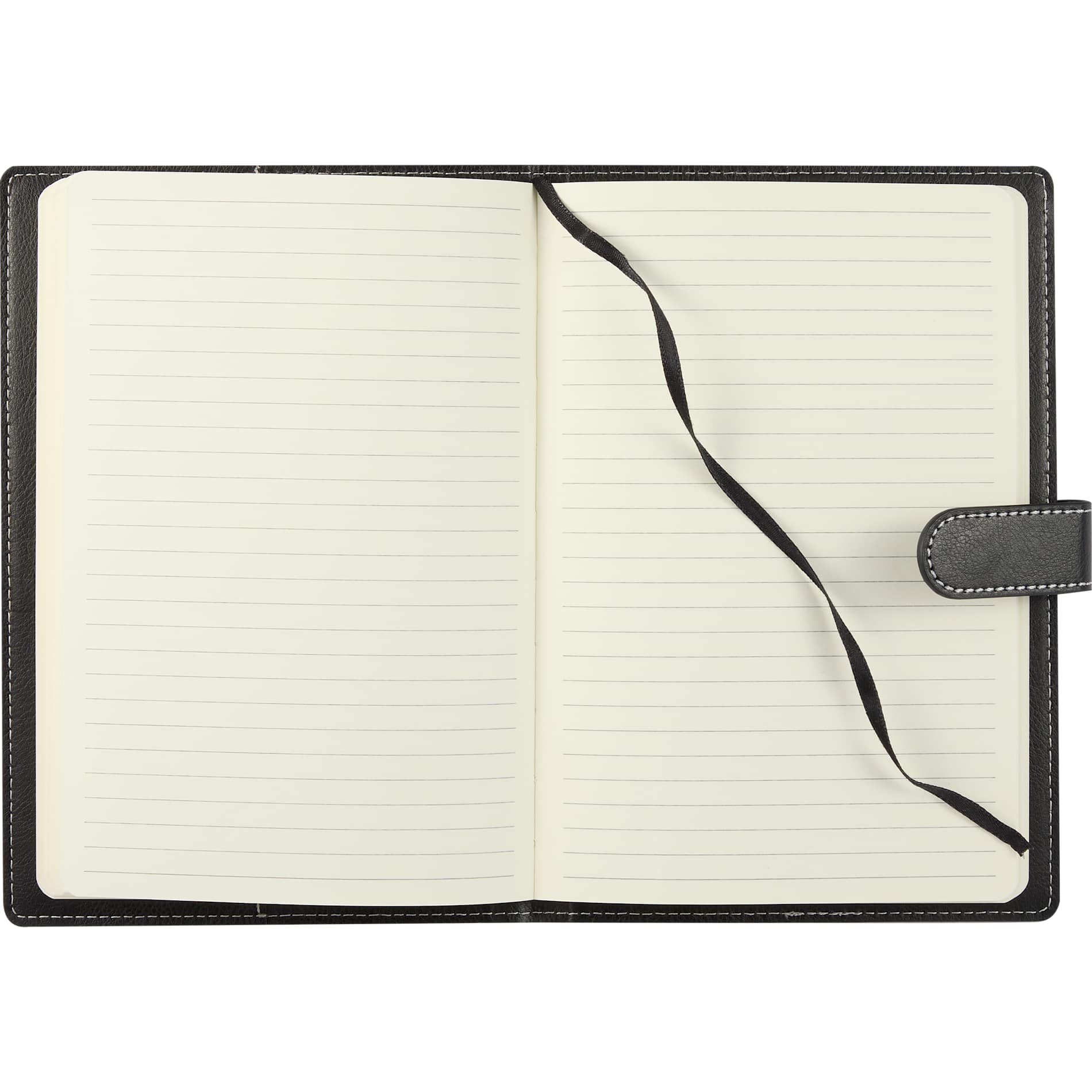 5.5" x 8.5" Recycled Refillable Journal - Etchified - PCNA (Leed's/Bullet/Trimark) - SM-5316BK