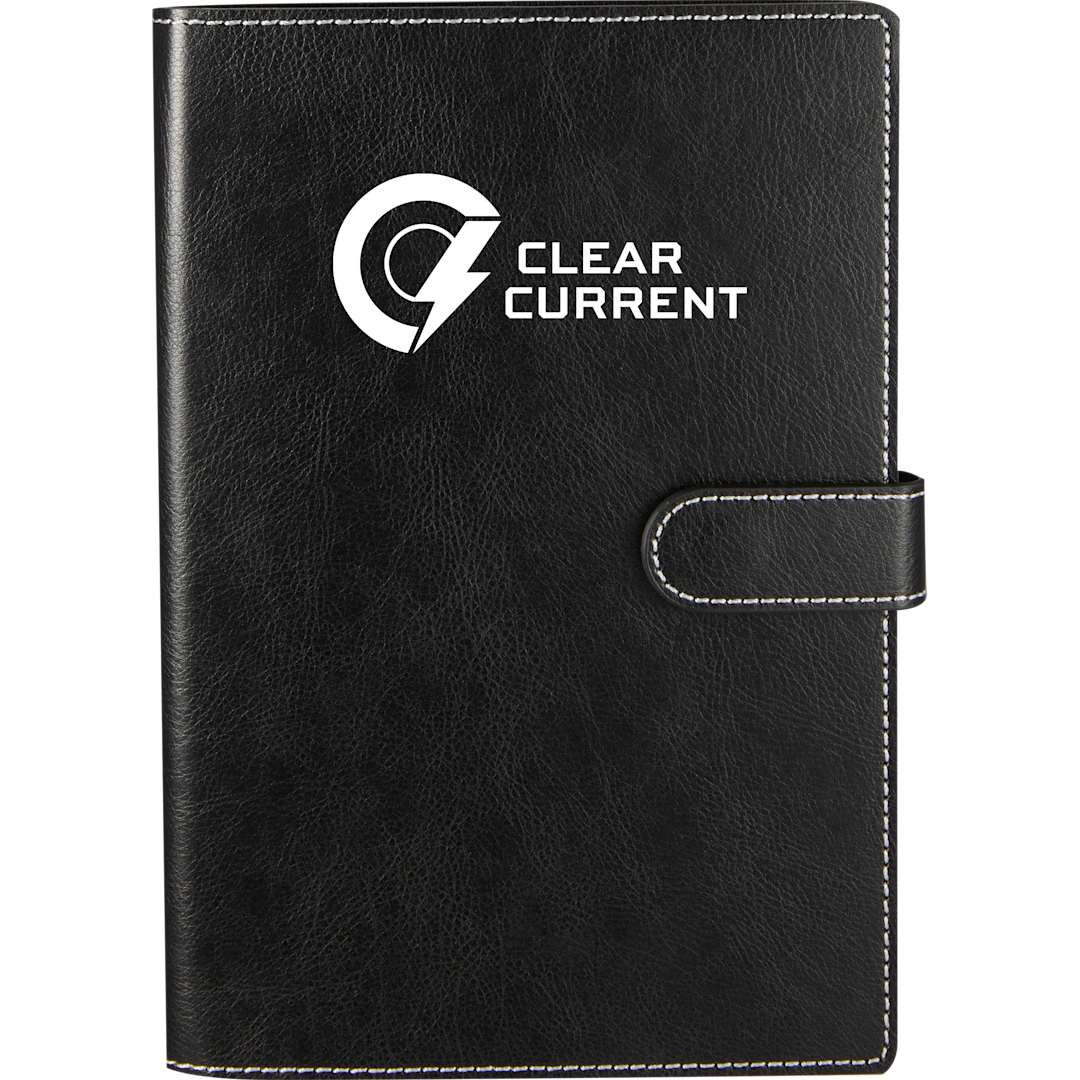 5.5" x 8.5" Recycled Refillable Journal - Etchified - PCNA (Leed's/Bullet/Trimark) - SM-5316BK