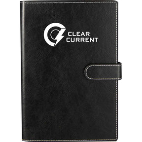 5.5" x 8.5" Recycled Refillable Journal - Etchified - PCNA (Leed's/Bullet/Trimark) - SM-5316BK