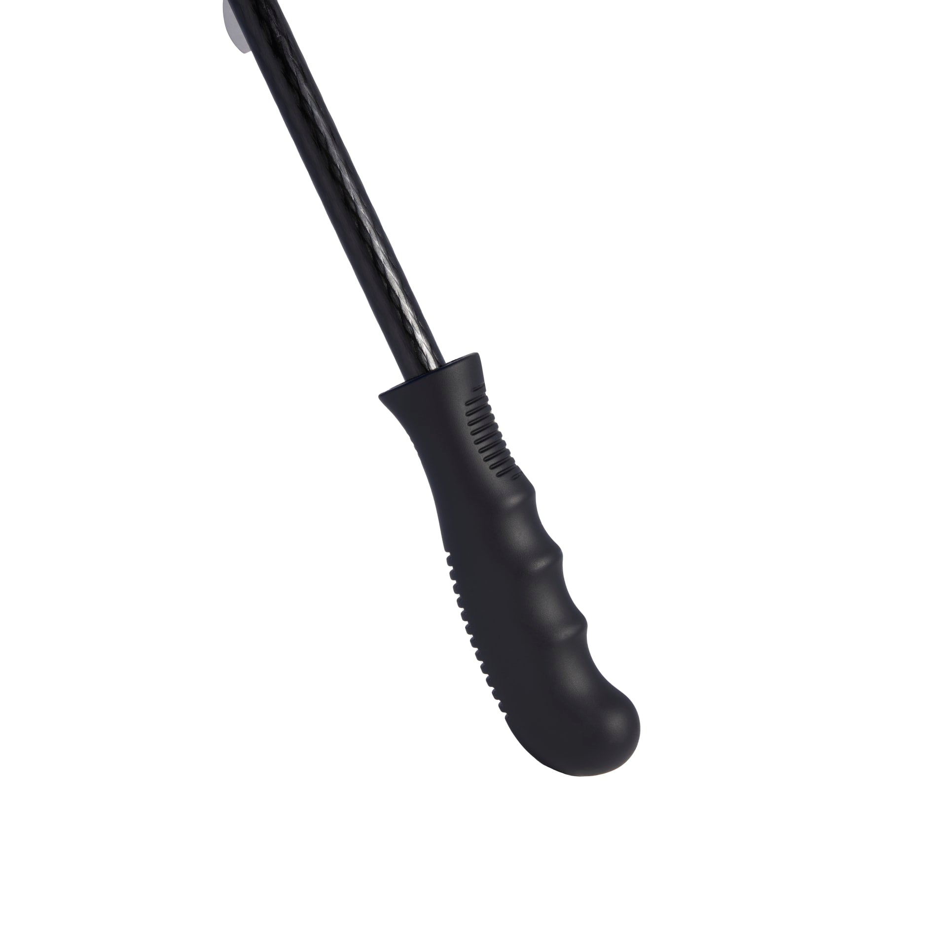 62" RPET Golf Umbrella w/ Reflective Trim - Etchified - GearOne - 5050-09BK