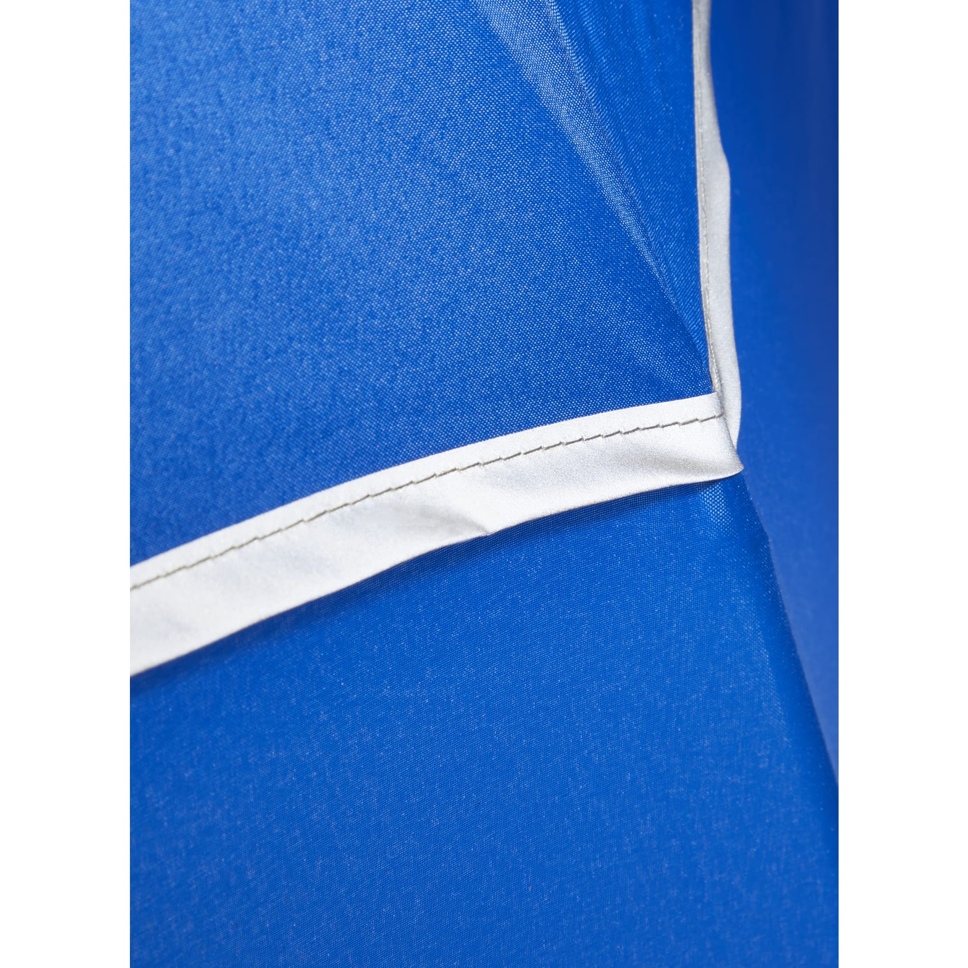 62" RPET Golf Umbrella w/ Reflective Trim - Etchified - GearOne - 5050-09BK