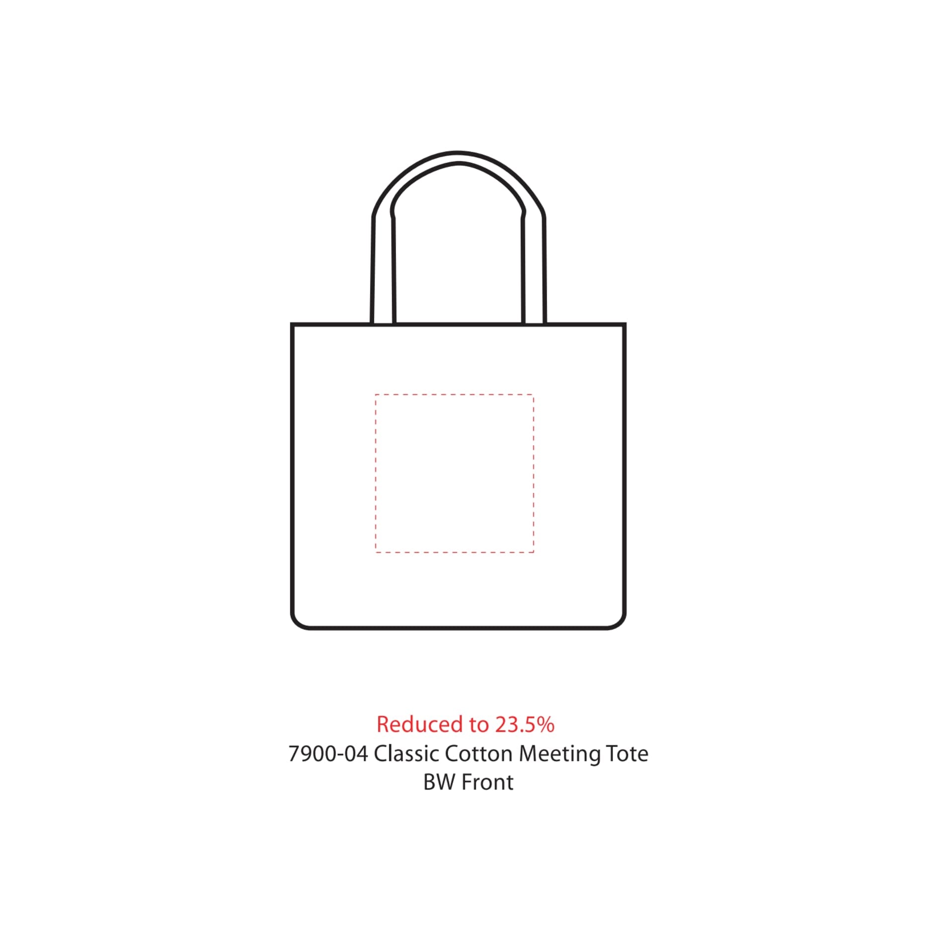 6oz Classic Cotton Canvas Meeting Tote - Etchified - Etchified - 7900-04NAT