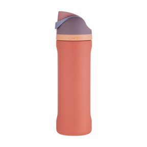 24 oz Owala FreeSip — terracotta sunset