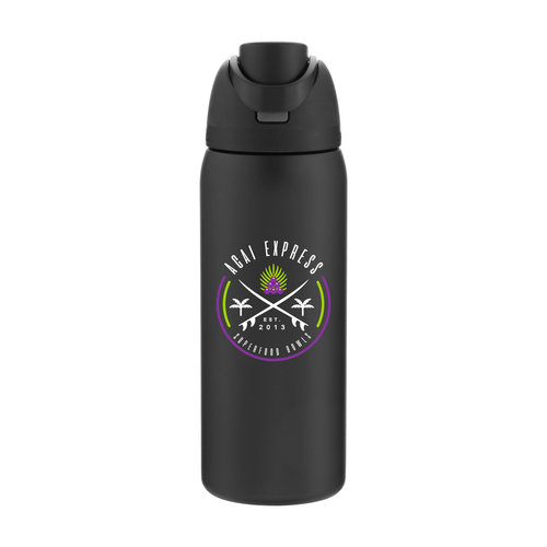 32 oz Owala FreeSip — very very dark