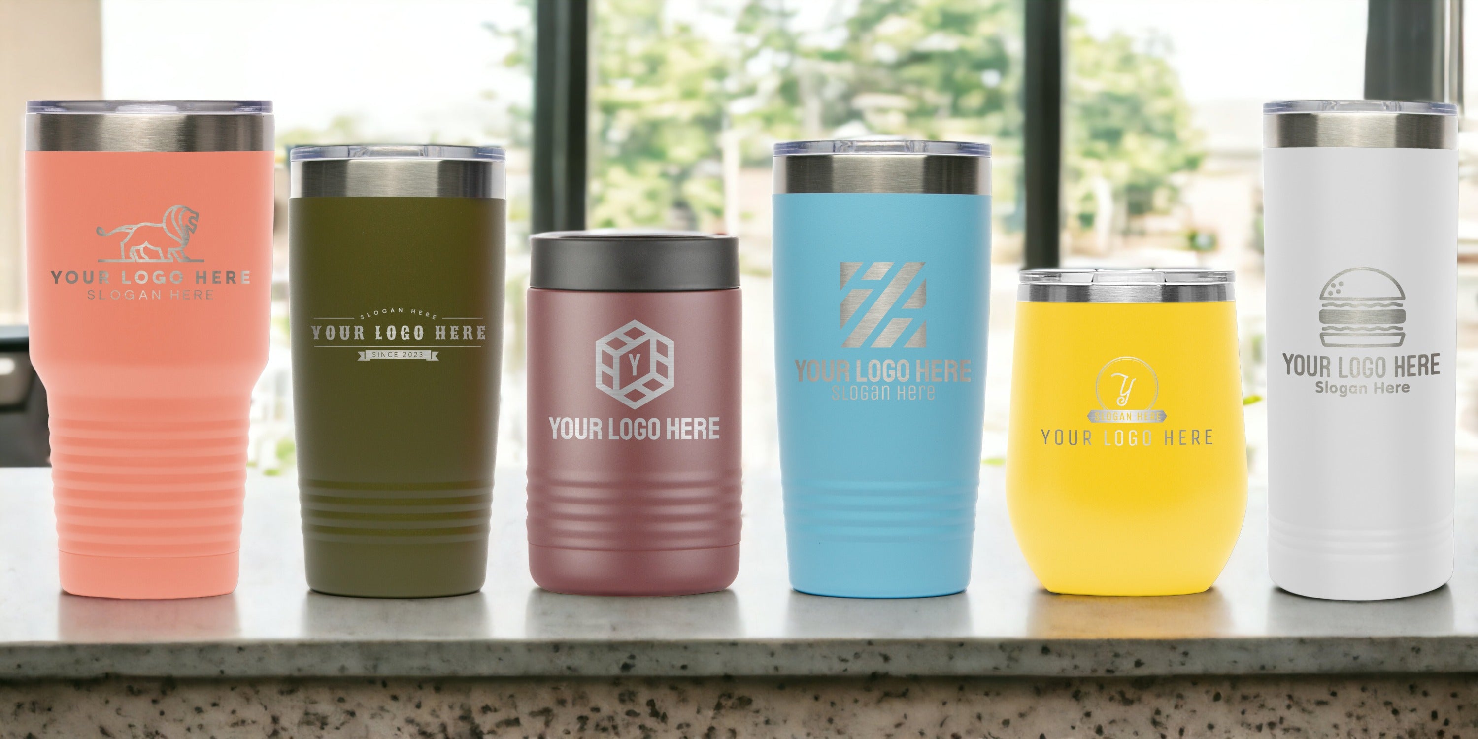 Personalized Stainless Steel Travel Coffee Mug With Handle - Executive Gift  Shoppe