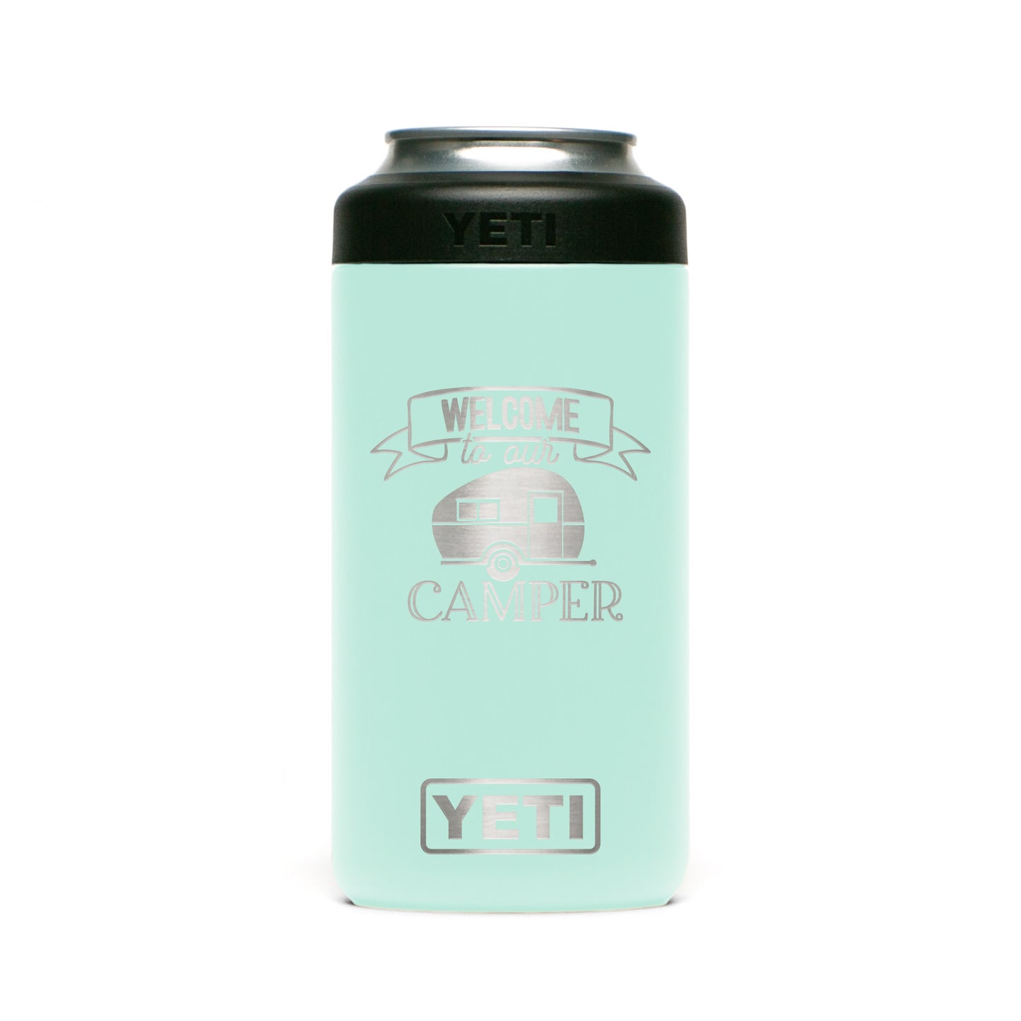 DISCONTINUED - Personalized YETI® Rambler® 16oz (473mL) Colster® Can Cooler