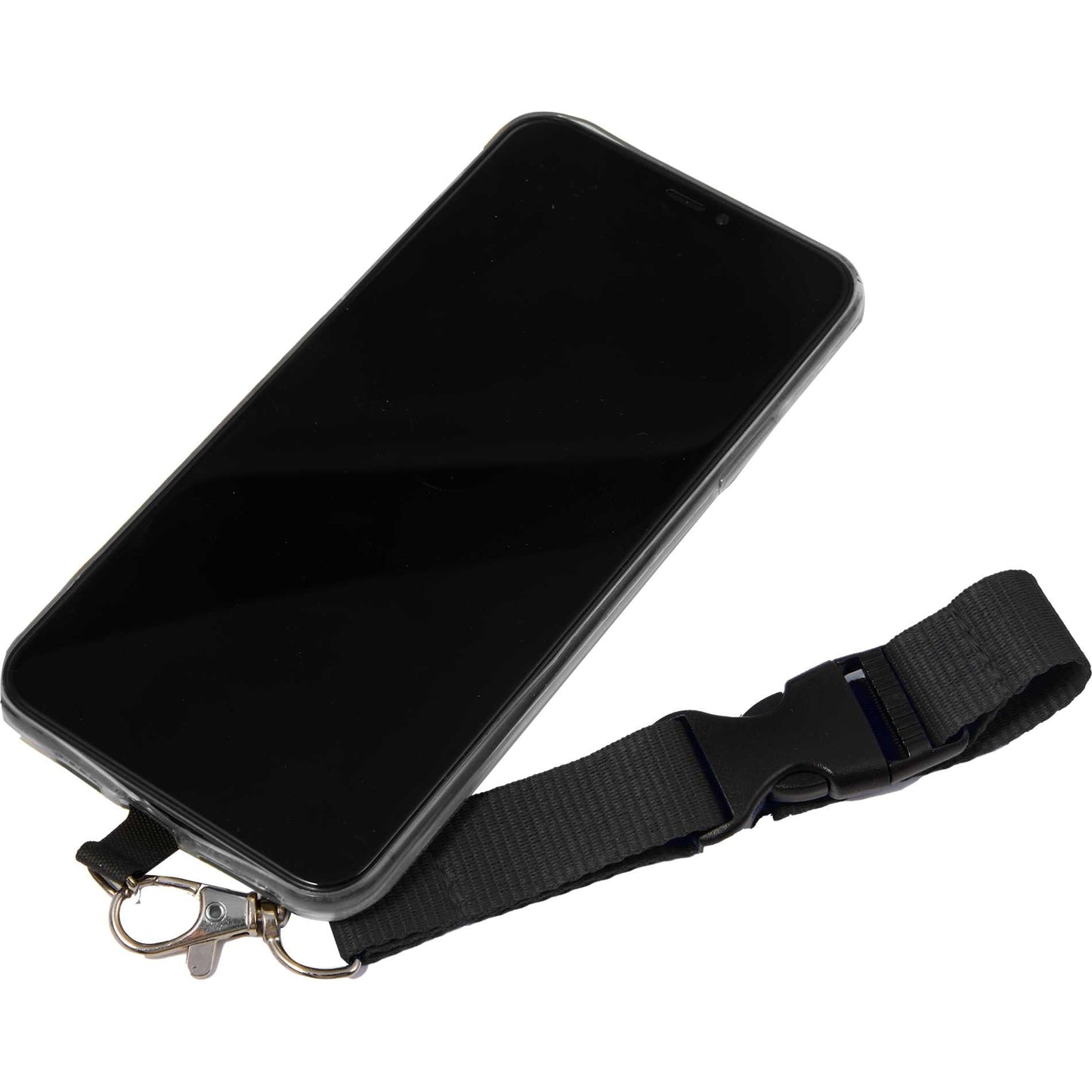 Adjustable Recycled Phone Lanyard - Etchified - Etchified - SM-2468BK